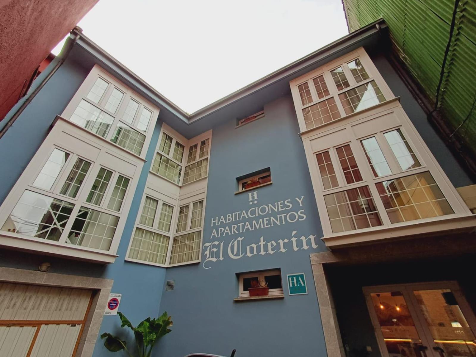Hotel El Coterin Apartamentos Y Habitaciones Аренас-де-Кабралес Экстерьер фото